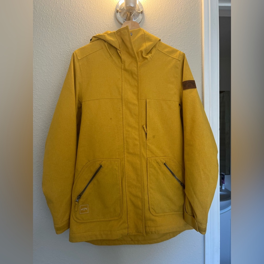 Billabong Mustard Hooded Jacket